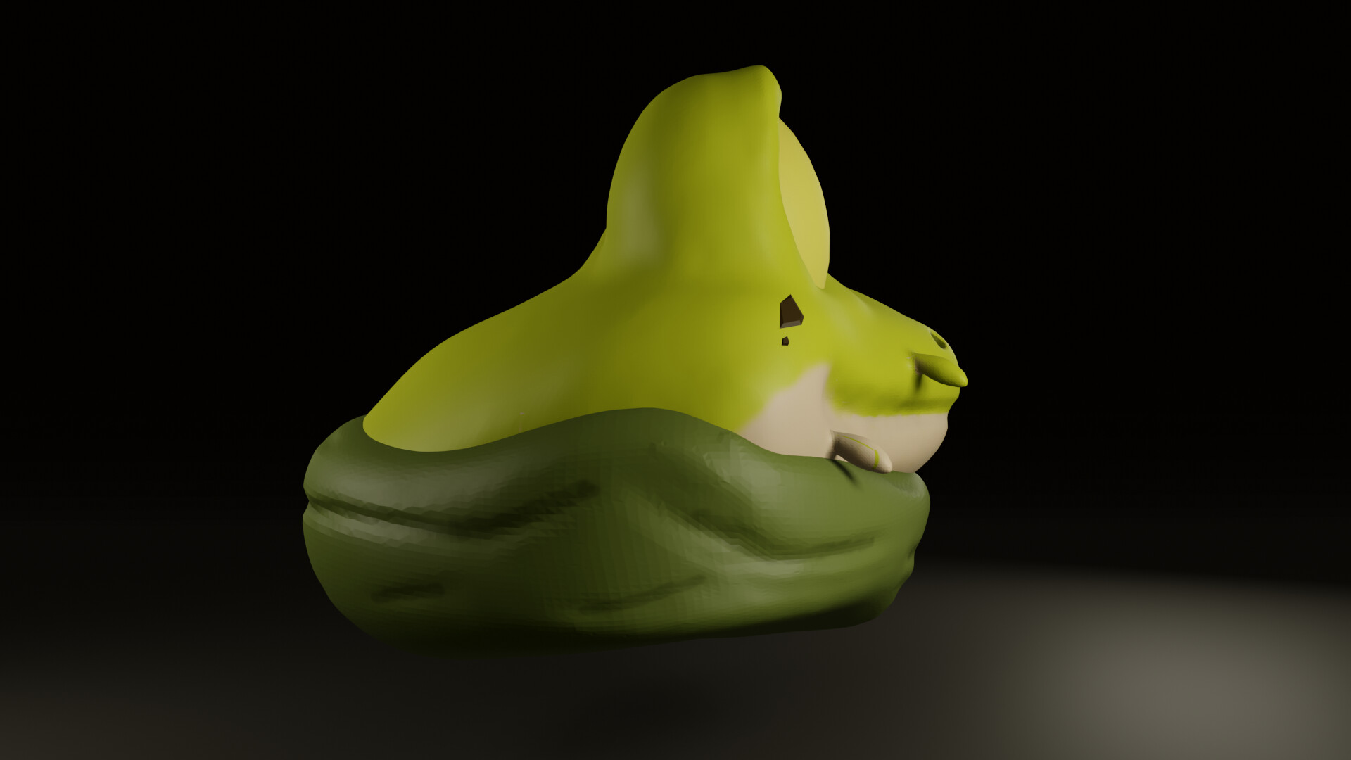 Frog Head Sculpt - 3