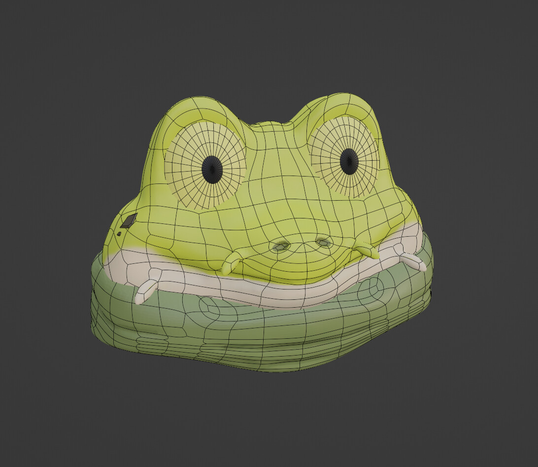 Frog Head Sculpt - 5